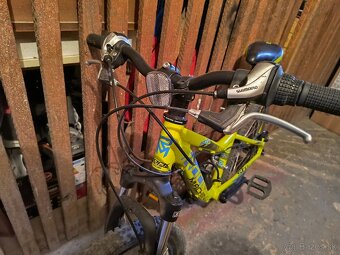 Detský horský bicykel ROCK MACHINE 24" - 4
