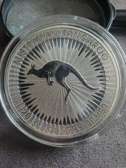 Investičné striebro Australian Kangaroo - 4