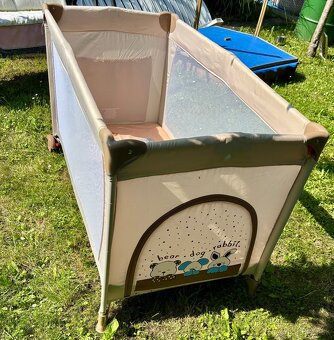 Predám detskú cestovnú postieľku Zopa Camping 2,extra matrac - 4