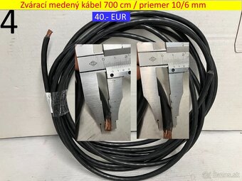Zvárací kábel priemer 10/6 mm - 4