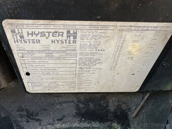 Vzv Hyster 3t 5,5m zdvih - 4