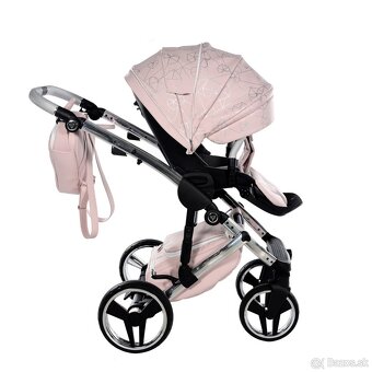 Kočík Junama Heart Pink Silver 2025 - 4