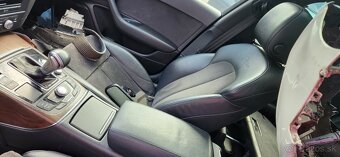 sedacky Sline Audi A6 C7 avant koza alcantara elektricke - 4