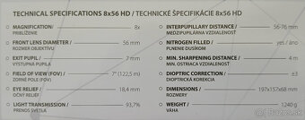 Ďalekohľad Tetrao Elanus 8x56 HD - 4