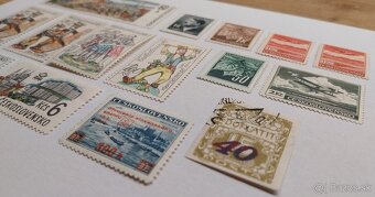 Známky ČESKOSLOVENSKO + ČESKO a iné - 4