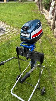 Predam zavesny lodný motor Yamaha 5 HP – dlha noha spoľahli - 4