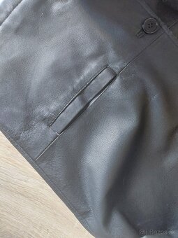 Pánsky kožený kabát Kcero č. 50 (L) - 4