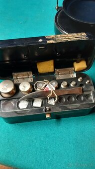 Starožitné laboratórne váhy bakelitové - 4