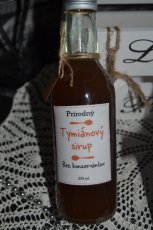Prírodný Tymiánový sirup - na kašeľ a vykašliavanie - 4