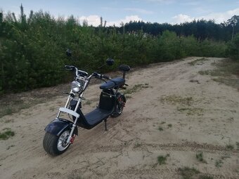 Elektrická koloběžka choper 3000wat, baterie 30ah/60voltů - 4