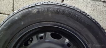 2 zimné pneumatiky Bridgestone Blizzak 165/70R14 s diskami - 4