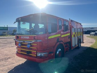 Predáme cisternu SCANIA P94 4X2 2000L vody, 500L pe - 4