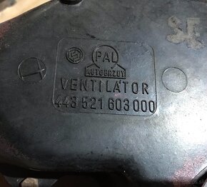 Ventilátor kúrenia Škoda - 4