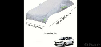 Predam autoplachtu proti krupom,prachu,mrazu - 4