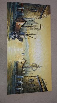 Obraz Prístav pri mori 120x60 cm - 4
