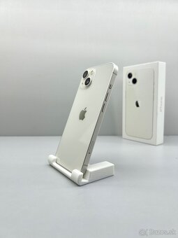 iPhone 13 WHITE 128GB NOVÁ BATÉRIA 100% ZDRAVIE - 4