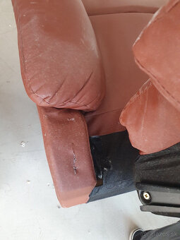 kožené polohovacie kreslá - 4