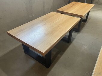 Masívny konferenčný dubový stôl - 4