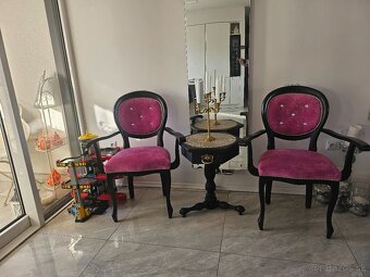 Krásne masívne stoličky - 4