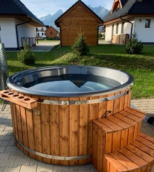 Kúpacia kaďa , jacuzzi, vírivka, celé Slovensko, hottub - 4