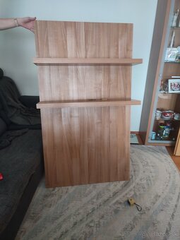 Obývačková stena – vitrína + skrinka + TV stolík + zástena - 4