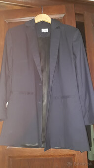 tmavomodré sako XS - S - nové - 4