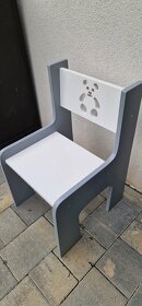 Dizajnový detský stolík a stolička WoodStar - 4