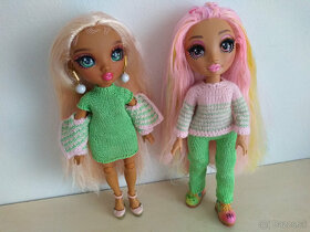 pulóver nohavice pre bábiky Rainbowhigh barbie šaty - 4