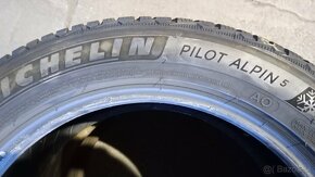Ponukam dve zimne pneu 225/55 R18 Michelin Pilot Alpin 5 102 - 4