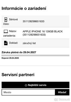 iPhone 16 128GB Black - nový, nerozbalený - 4