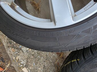 elektrony octavia 4 17" 5x112 zimne pneu 205/55r17 - 4