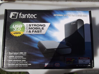 Rámček externý Fantec eSata+USB 3.0 pre 3.5 LFF disky - 4