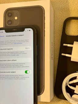 iPhone 11 Black BATERIE 100% TOP - 4