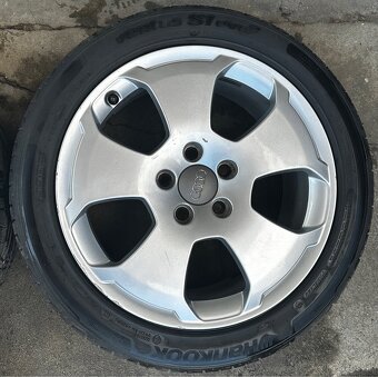 5x112 R17 7,5J ET54 Audi A3 + 225/45 R17 letné - 4