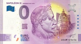 0 euro / 0 € souvenir bankovky zahraničné 1 - 4