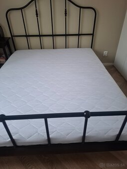 Kovová posteľ Ikea - 4