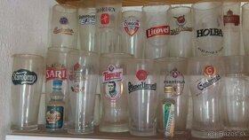 Pivové poháre, beer, bier..sklo - 4