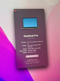 MacBook Pro 16" 2019, i9, 16GB, 512GB - 4