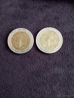 2eurove mince Francúzsko -1999 - 4