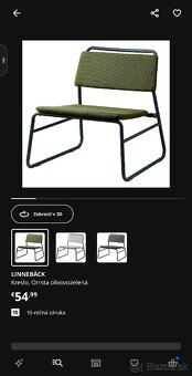 Ikea kreslo LINNEBÄCK - 4