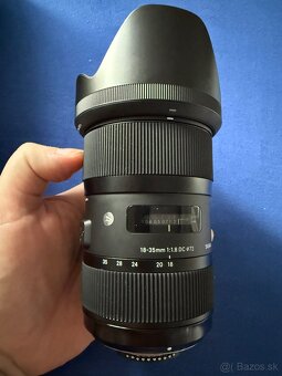 Nikon Z50 Sigma 18-35f1,8 a 18-50 - 4