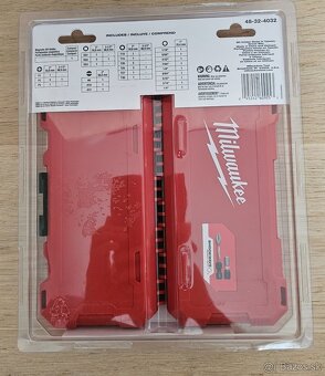 Sety bitov a vrtáky Milwaukee - 4