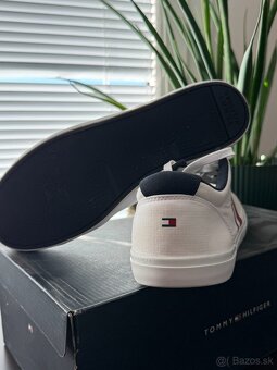 Tommy Hilfiger tenisky - biele - 4