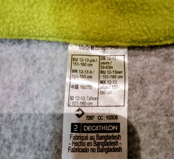 Flísová mikina veľ. 152 - 4