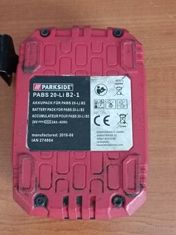 Parkside PABS 20‑Li B2 - 4