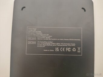 #L0454 Solárny panel USB-C 5V  3W - 4