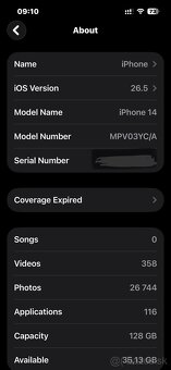 Apple iphone 14 fialovy 128GB - 4