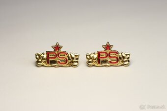 Odznaky PS Pohraničná Stráž, krásny stav - zlaté ČSSR, ČSLA - 4