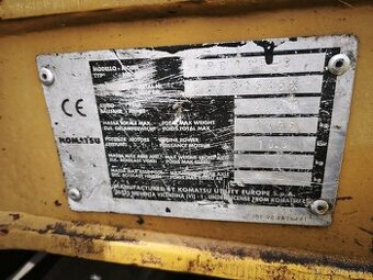 Komatsu PC12R váha 1500kg - 4