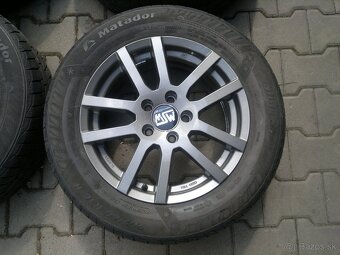 Elektrony MSW OZ SHARAN 5x112 r16, zimné pneu. 205/60 r16 - 4